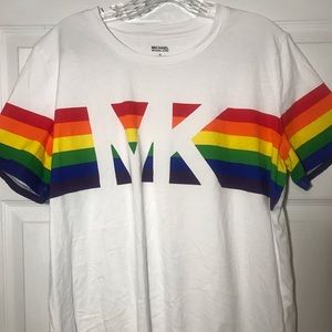 Michael Kors rainbow shirt